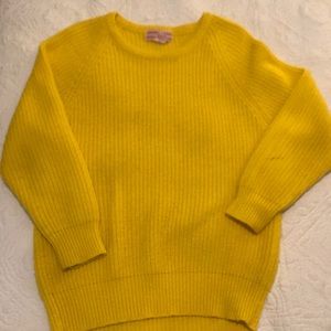 Yellow sweater
